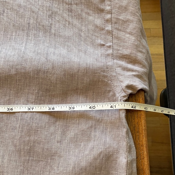 Eskandar boxy cape/coat linen - Picture 11 of 11